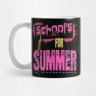 Out For Summer, Hello Summer Funny Surfer Riding Surf Surfing Lover Gifts Mug